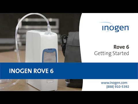 Inogen&#174; Rove 6 Portable Oxygen Concentrator, Standard Battery